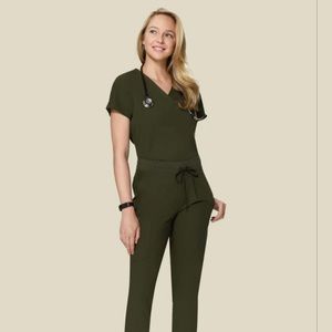 Mandala 6 Pocket Top Olive